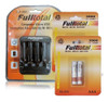 Combo 4 Pilas Aaa Fulltotal 1000mah+cargador Pilas 0