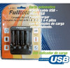 Combo 4 Pilas Aaa Fulltotal 1000mah+cargador Pilas 1