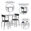 Flash Furniture Sutton - Juego De 3 Bistró Con Mesa 4