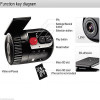 Mini 360 ° Cámara Oculta Del Coche 1080p Dvr Video Recorder 6