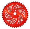 Kit 02 Lâminas De Roçadeira 40 Dentes Toyama 255×25,4×2,0mm 1