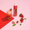 Espuma P/ Drinks Em Spray Sabor Morango  Begin 200grs/ 4