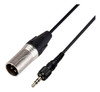 Canfon Locking 3.5mm Trs Macho A Xlr Macho Receptor Inalámbr 0
