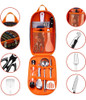 Utensilios De Cocina Portátil Para Camping, Bolsa Incluida 3