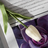 30 Flores Artificiales Tulipanes Para Decoracion Blancos 1