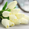 30 Flores Artificiales Tulipanes Para Decoracion Blancos 2