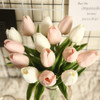 30 Flores Artificiales Tulipanes Para Decoracion Blancos 4