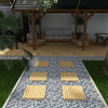 2 Deck Madeira Modular 50x50cm Multiuso - Deck Box Piso 3