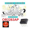 Circuito Integrado Ob2263ap Ob2263 Dip X 2 Unidades 0
