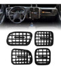 Difusor 4 Tela Saida Do Ar Blazer S10 Grafite 2002 2003 2004 2