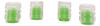 Kit X4 Tapitas De Valvula Verde Fluor Universal 3