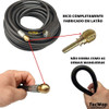 10 Metros Mangueira Desentupidora Tubulação Karcher Hd 585 3