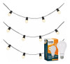 Guirnalda Luces 10 Mts 10 Portalampara Con Lamparas Incluida 0