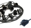 Guirnalda Luces 10 Mts 10 Portalampara Con Lamparas Incluida 3