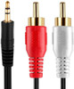 Cable Miniplug 3.5mm A 2 Rca 1.5m 0