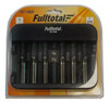 Cargador Pilas Baterias Litio Fulltotal 7 Canales Usb 9v Aa 1