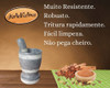 Pilão  Super Resistente Para Temperos Pedra Sabão 1