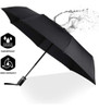 Paraguas Automático Corto Resistente Sy Compact Negro 1