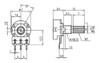 Potenciometro 20k Ohms Lineal Pote 15mm B20k Arduino Nubbeo 4
