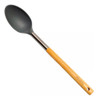 Cuchara Hudson Solida De Cocina Con Mango De Madera 0