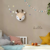 Decoração De Parede Cabeça De Animal Macio Tapeçaria 4