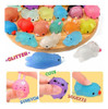30 Peças Mochi Squishy Brinquedos Glitter Mini Squishies Bri 3