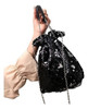 Ayliss Bolso De Mujer Con Cordon Y Cadena De Lentejuelas Rev 1