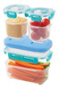 Rubbermaid Lunchblox Recipientes Para Refrigerios A Prueba D 3
