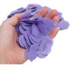Violet Party Confetti, 2 Sacos, Papel Redondo, Aniversário D 3