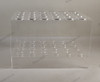 Estante  Acrílico 24 Furos 17mm  Para Tubos De Ensaio 10ml 1