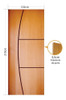Folha De Porta 210x102cm Hdf Frisada Modelo 193 Mapaf Wt 2