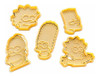 Kit Cortantes De Repostería Galletitas Masa Simpsons 2