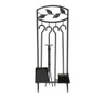 5 Pc Hogar Herramienta Chimenea Set Fuego Herramientas Conju 0