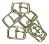Fivela Ouro 100 Peças 14mm Para Artesanato Bota Bolsas 1116 1