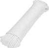 Cuerda Piola Poliéster Trenzada 6mm Blanca Rollo 30mt Fiero 0