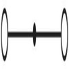 Borne De Paso Para Cable De 4mm - Gris - Tb 4 I Ms 1