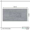 Porcelanato Spl Stone Grey Símil Piedra Gris 80x160 1° Cal.! 3