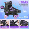 Patins Infantis Para Meninas De 6 A 12 Anos - Crianças Ajust 1