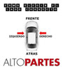 Guardabarro Renault Megane 2 05 06 07 08 09 10 Derecho 3
