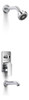 Griferia Combo Ducha C/transf+lavatorio Pared Hidromet Small 1