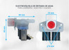Electrovalvula Lavarropas Drean Concept Fuzzy Logic 206 1