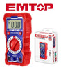 Tester Multimetro Digital Profesional Lcd Ac-dc 600v Emtop 1