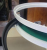 Espejo Circular Borde Plástico Plano Diámetro 50cm 1