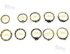 10 X Plata Moda Boho Flecha Luna Midi Geométrica Dedo Nudill 3