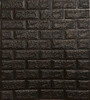 Revestimiento Pared Adhesivo Facil Colocacion Piedra Negro 0