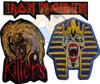 Parche Bordado Musica Rock Iron Maiden Eddie Metal X Unidad 4