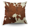 Moslion Almohadas De Piel De Vaca Funda De Almohada Decorati 0