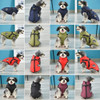 Abrigo Reflectante Invierno Para Perro Impermeable S Roja 3