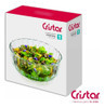 Ensaladera De Vidrio Bahia 23 Cm 2,6 Lt, Cristar 2 Ensaladera De Vidrio Bahia 23 Cm 2,6 Lt, Cristar 2