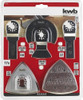 Kit 17 Accesorios Para Multiherramienta Lijas Sierras Kwb 1